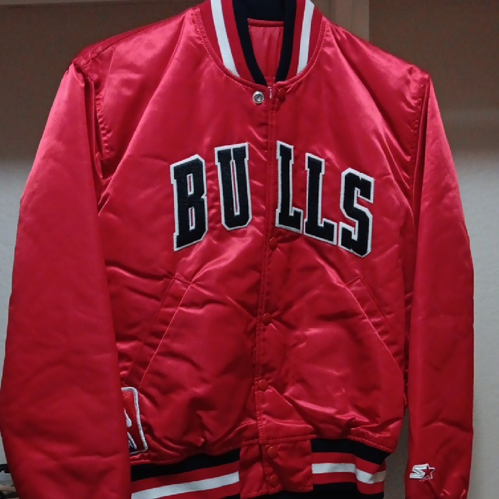 Chicago Bulls Mens Starter Jacket - Picture 4 of 4